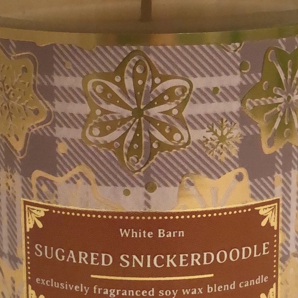 NWT Bath & Body Works Sugared Snickerdoodle Single Wick Candle. Discontinued. - Picture 3 of 8